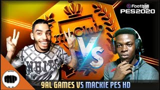 9AL GAMES VS MACKIE PES HD  LEGENDS CHALLENGE