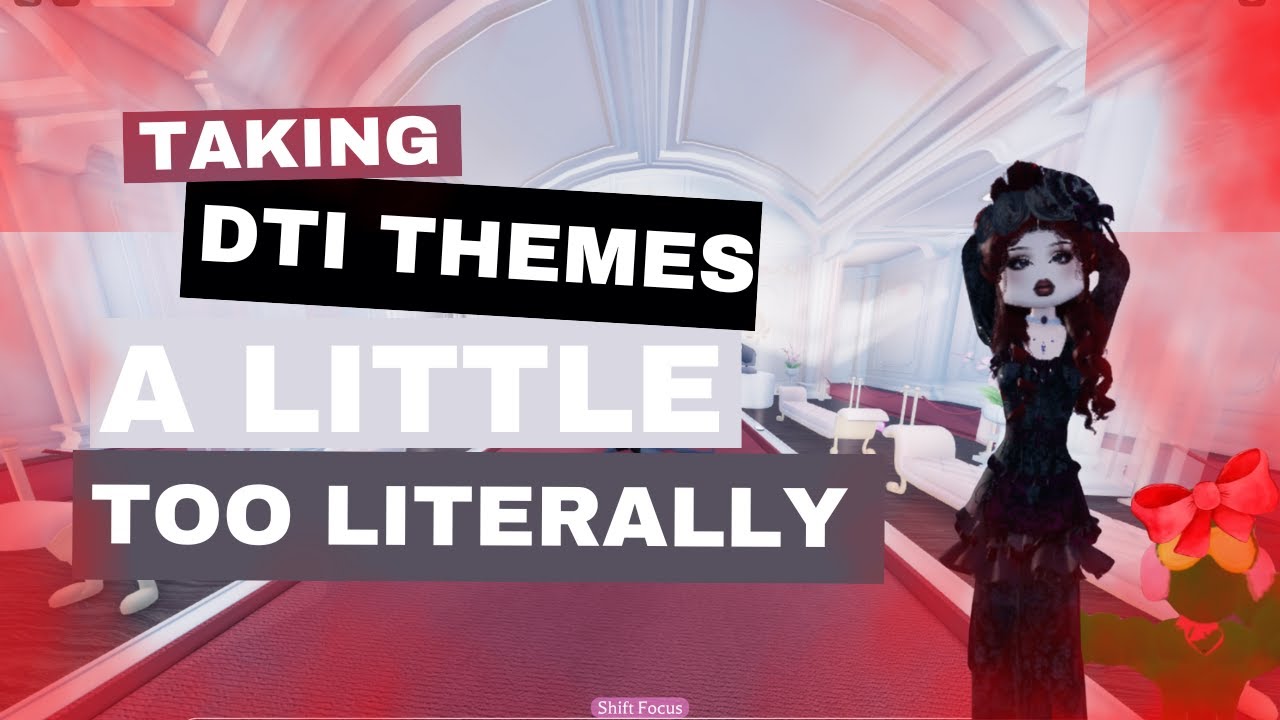 Taking DTI Themes A Little TOO Literally Dress To Impress YouTube Taking DTI Themes A Little TOO Literally Dress To Impress YouTube