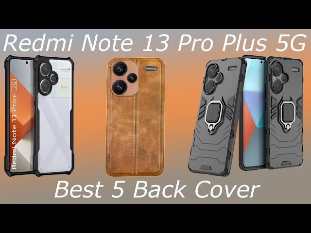 For Xiaomi Redmi Note 13 12 Pro Plus 5G Case Leather Back Cover