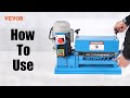 How to use a wire stripper vevor vevordiyproject