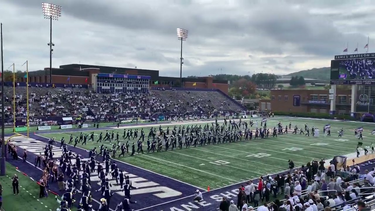 James Madison University Marching Royal Dukes - Pregame Field Entrance - 10/14/2023