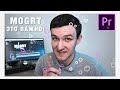 Эффекты в Adobe Premiere Pro | MOGRT