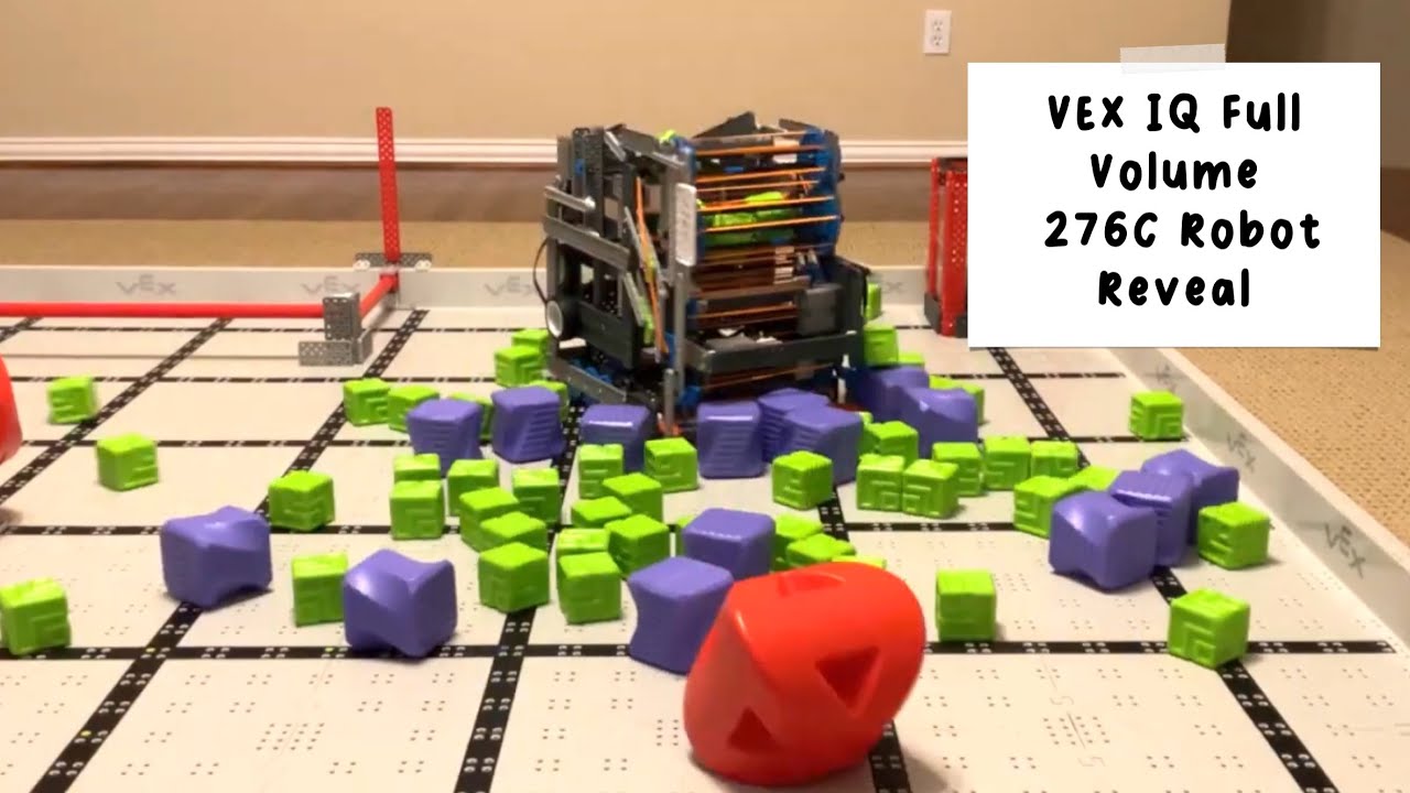 VEX IQ Full Volume 276C Robot Reveal - YouTube
