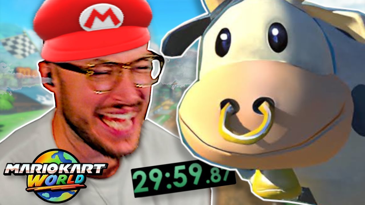 Mario Kart time trials almost broke me
