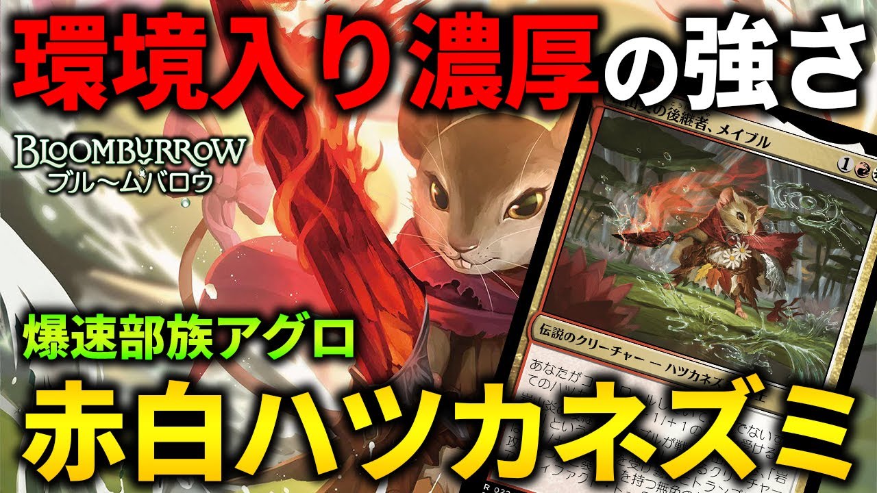 mtg 赤白　ボロスハツカネズミ　デッキ お馴染みボロス・マウス、そのサイドに新兵器！（スタンダード