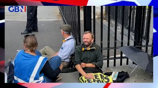 Extinction Rebellion activists superglue themselves around the House of Commons Speaker’s chair