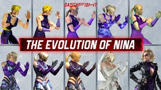 The Silent Assassin - Nina Williams Evolution Throughout the Years [1994 - 2023]