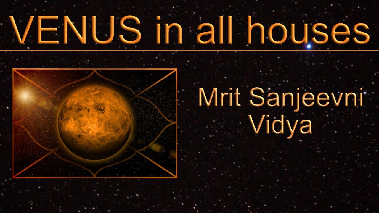 Venus in all houses | Anmol Kapoor | AK Astrology - YouTube