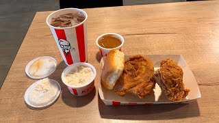 Eating $5 KFC Snack Plate Combo at KFC Malaysia | POV Eating