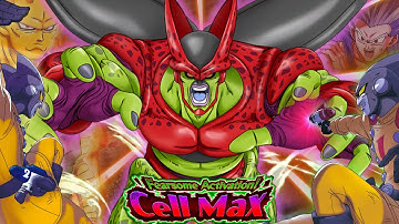 Super Heroes Mission COMPLETED V.S. CELL MAX on the 3rd Turn ~ DBZ : Dokkan Battle