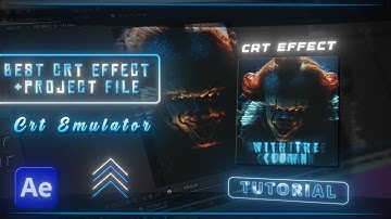 CRT Effect Tutorial - After Effects
