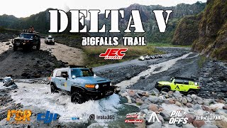 DELTA V TRAIL - BIG FALLS - JEC EPISODES - PILIPINAS OFFROADERS - FJ CRUISER