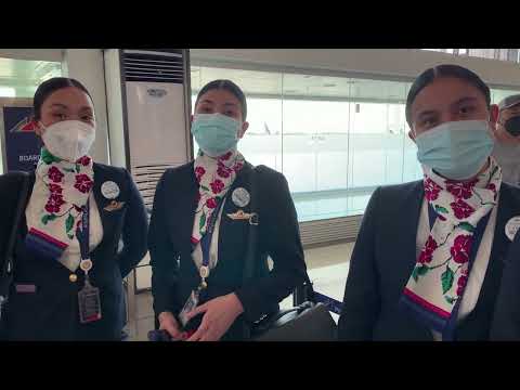 Philippine Airlines | A New Day At The Airport | Flight Attendants | Inflight Safety Demo | ASMR
