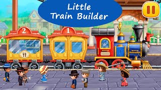Little Train Builder - Learn How to Build a Railroad and Beautiful Train Station | GoKids! Games screenshot 5