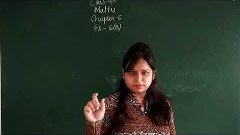 Class 4 Maths Chapter 6 Exercise 6B