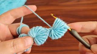 Wow!.. Super Easy Tunisian Knitting - Tunus İşi Çok Kolay Örgü Modeli..