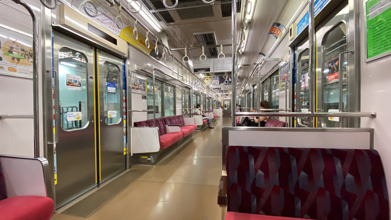車内動画】東急9000系9004F〔各停 大井町行き／旗の台→大井町〕［日立