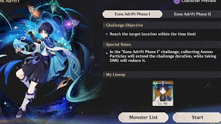 Echoes Challenge  Eons Adrift Phase I  4star Eye Of Perception Weapon C1r0 Wanderer