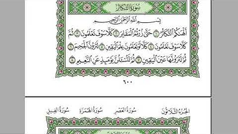 سورة التكاثر كامله-بصوت الشيخ عبدالرحمن السديس