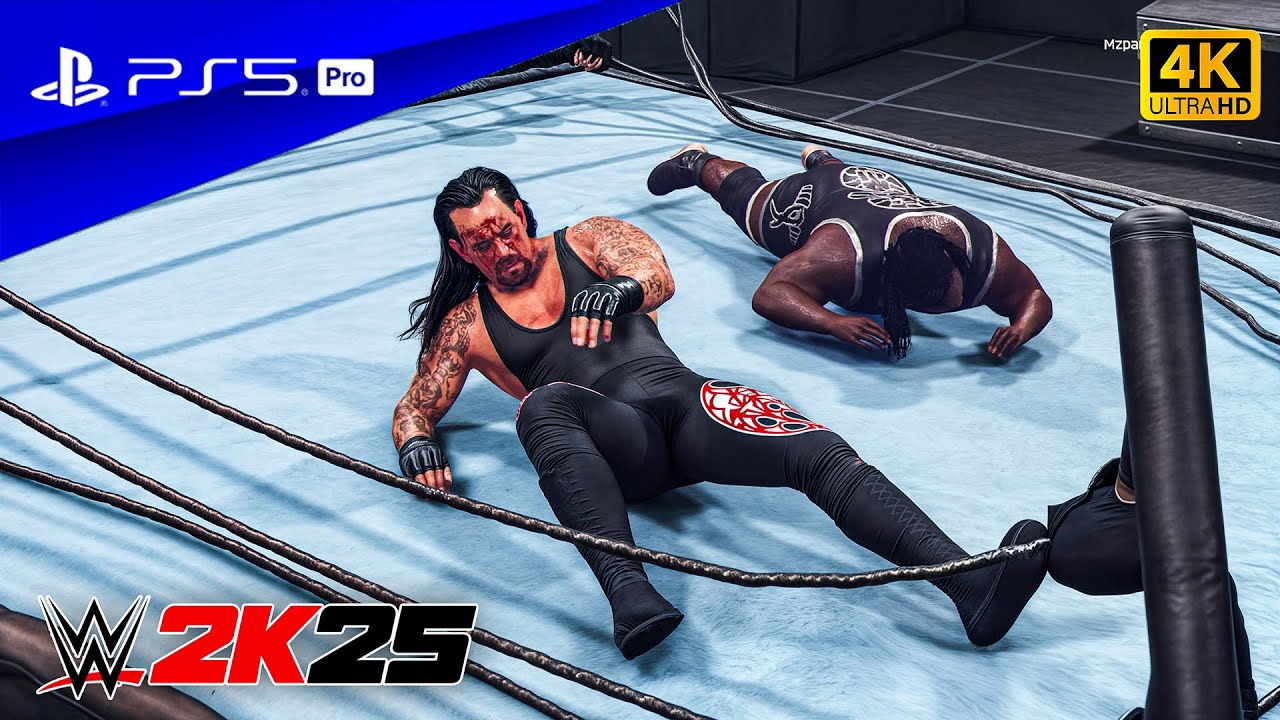 WWE 2K25 — Гробовщик против Марка Генри — титул чемпиона WWE Smackdown 2002 | Геймплей PS5™ [4K60]