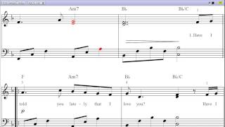 Have I Told You Lately That I Love You? by Van Morrison - Piano Sheet Music:Teaser