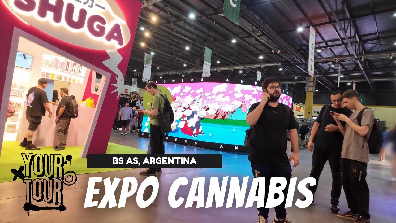 CANNABIS Expo - La Rural - Bs As, Argentina [walk 4K, no filter, no editing]