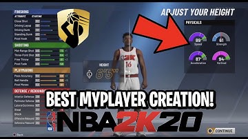 NBA 2K20 - HOW TO CREATE A GOD - BEST BUILD + NEW PARKS LEAKED?! - 2K20 DEMO