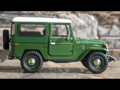 Unboxing Of Mini Toyota FJ 40 Land Cruiser 1:24 Diecast Scale