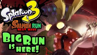 Big Run Is Back - New King Horrorboros - Splatoon 3 Salmon Run Live At Inkblot - Fresh 3.0 Update