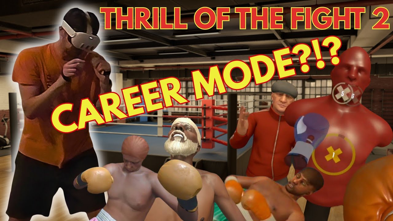 Рождение легенды: окунитесь в НОВЫЙ РЕЖИМ КАРЬЕРЫ в Thrill of the Fight 2