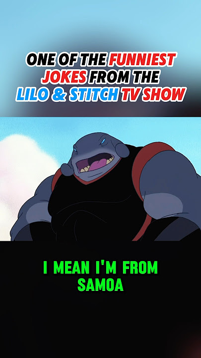“Why so big? I’m from Samoa” GANTU Funny Lilo and Stitch TV SHOW scene! Cut Disney Live Action Movie