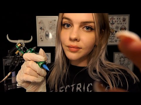 ASMR RP 🖤 Séance de Tatouage Réaliste