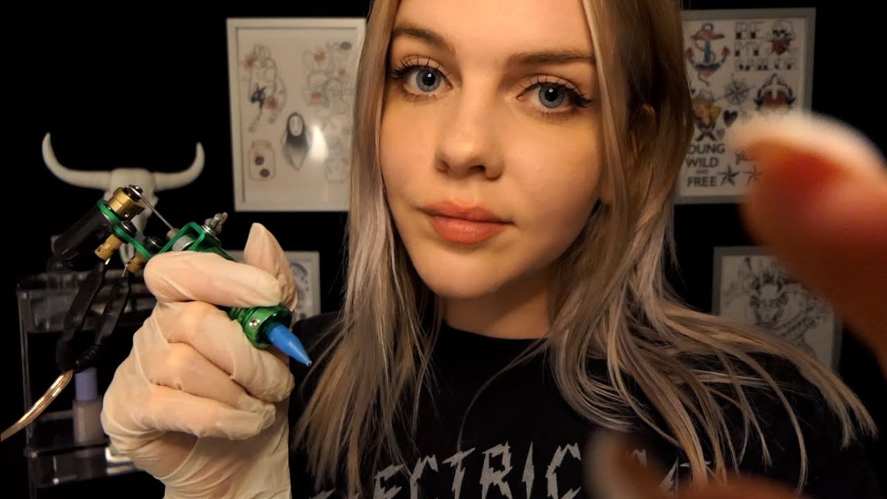 ASMR RP 🖤 Séance de Tatouage Réaliste