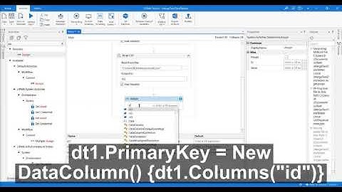 How to merge CSV files with the same column in UiPath ?