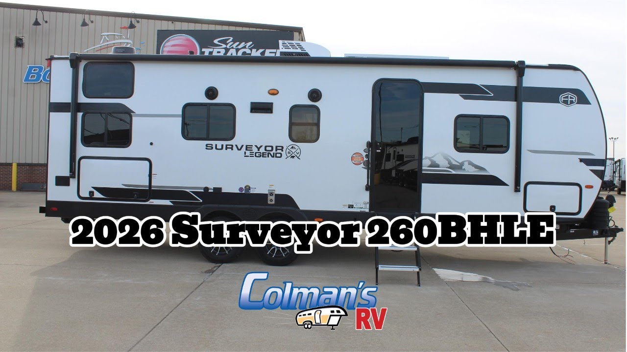 2026 Forest River Surveyor 260BHLE Travel Trailer walkthrough