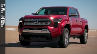 2024 Toyota Tacoma i-Force Max Limited | Supersonic Red | Driving, Interior, Exterior