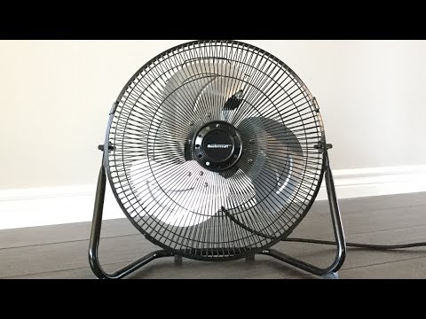 Mastercraft 14 High Velocity Fan Youtube