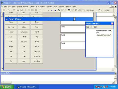 VB 6 [9] Built-in Functions part-1 [urdu /hindi] - YouTube
