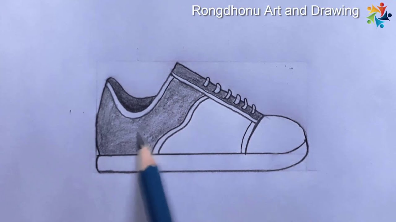 25 Easy Shoes Drawing Ideas  How to Draw a Shoe