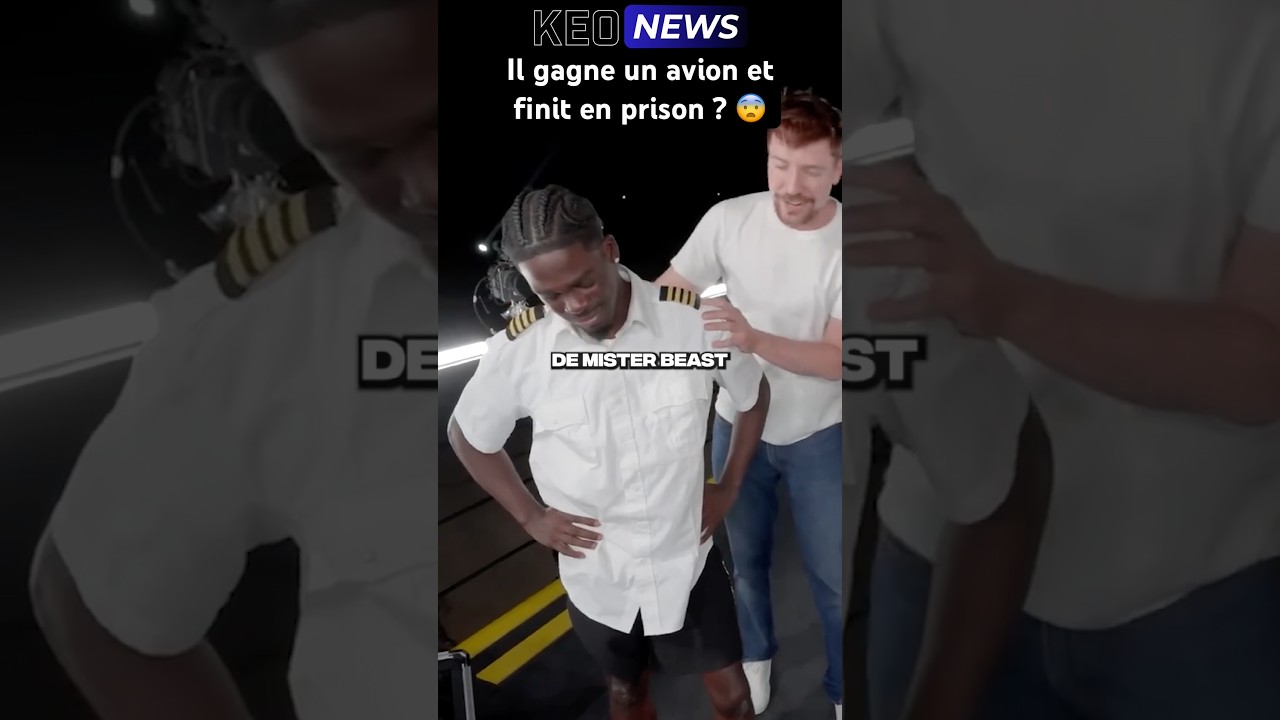 CE MEC GAGNE UNE VIDÉO DE MRBEAST ET FINIT EN PRISON ? 😨 #shorts #drama #mrbeast #enquete #tiktok