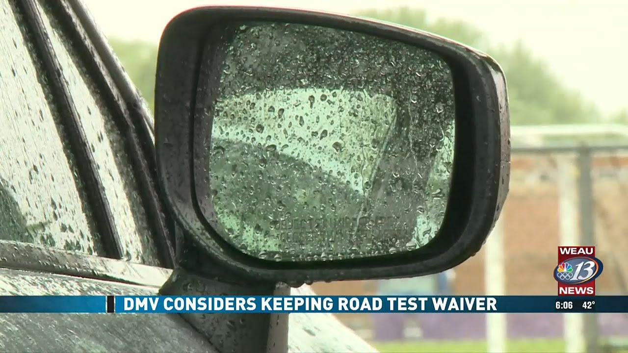 DMV considers making road test waiver permanent YouTube