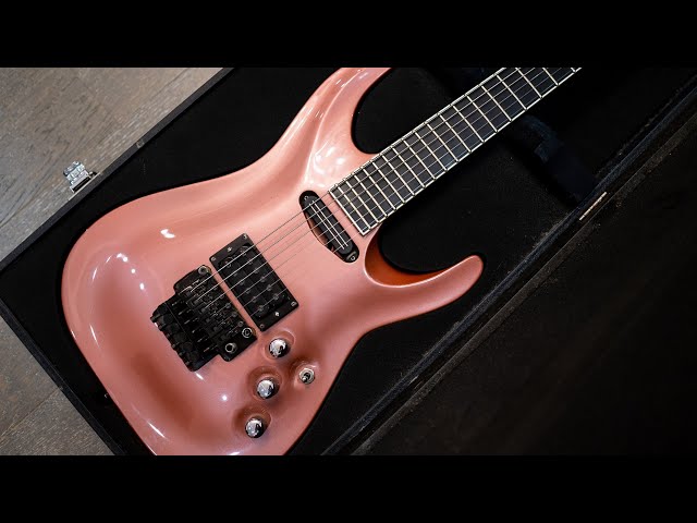 ESP Horizon Custom 1987-1988 Bare Knuckle Pickups and Coral color