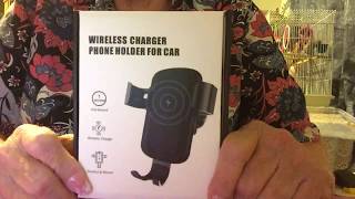 Squish Wireless Charger Phone Holder For Car Product Review