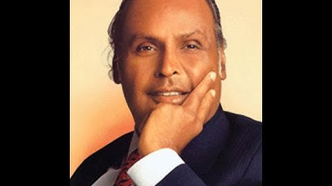 01. Dhirubhai Ambani