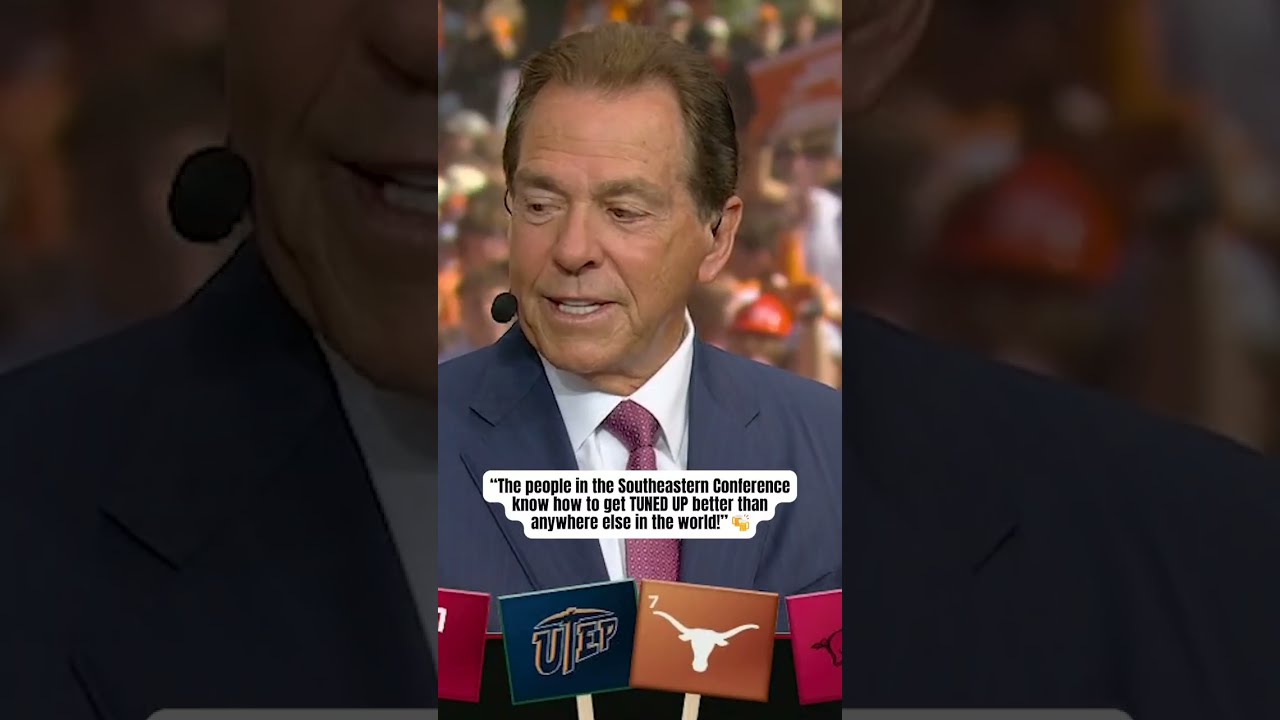 Saban Knows The SEC Fans Get Down 