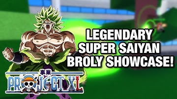 ETERNAL HORROW LEGENDARY SUPER SAIYAN BROLY FULL SHOWCASE! PROJECT XL