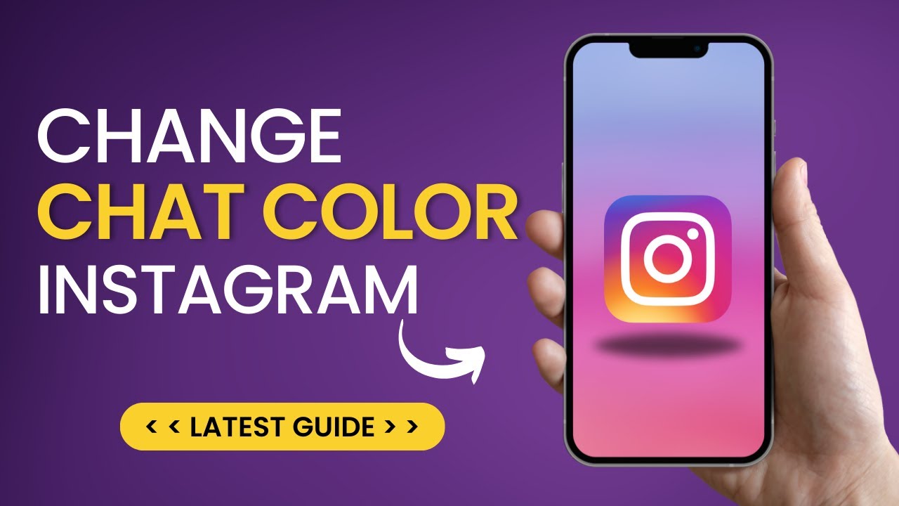 How to Change Instagram Chat Color to Default | Instagram Chat Color Change | Instagram Chat Theme
