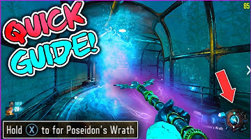 LEVIATHAN ‘POSEIDONS WRATH’ SPECIALIST ALL PART LOCATIONS FULL GUIDE! | BO3 ZOMBIES TUTORIAL