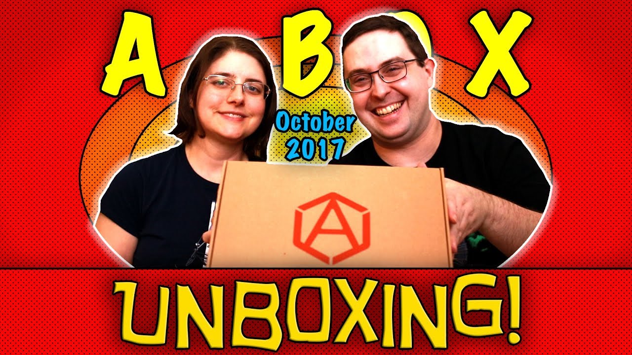 UNBOXING! A-BOX October 2017 - POWER - 