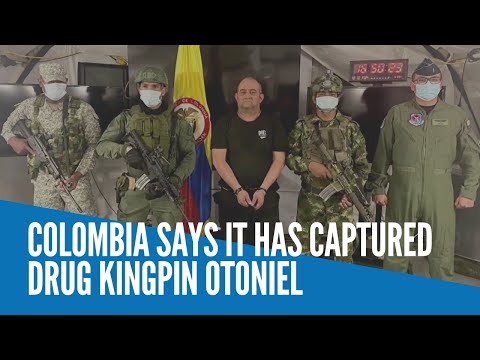 Colombia says it has captured drug kingpin Otoniel